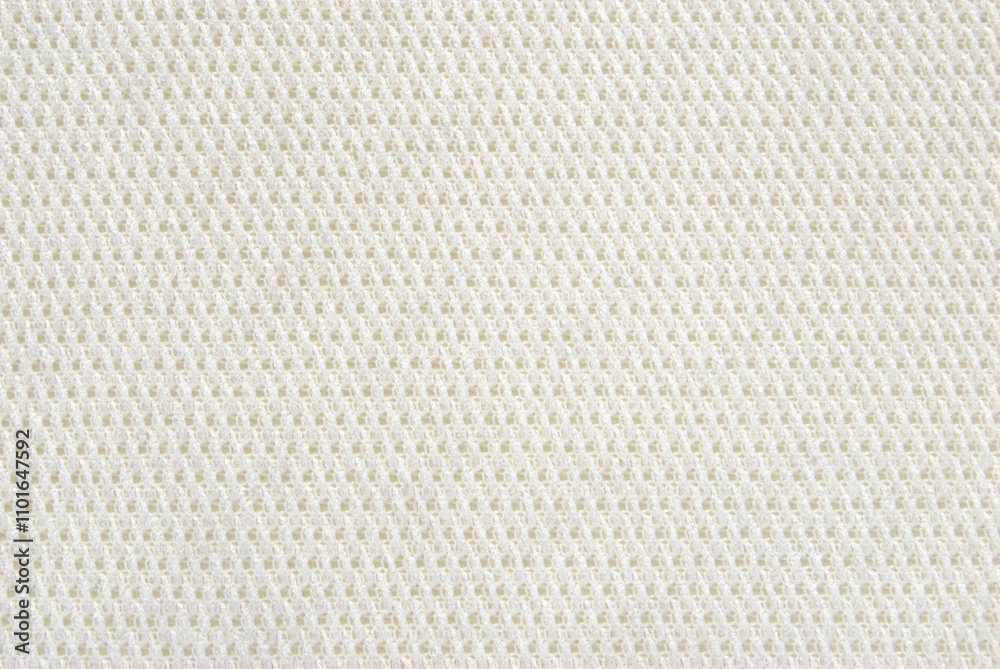 Fototapeta premium White cotton boucle fabric texture as background