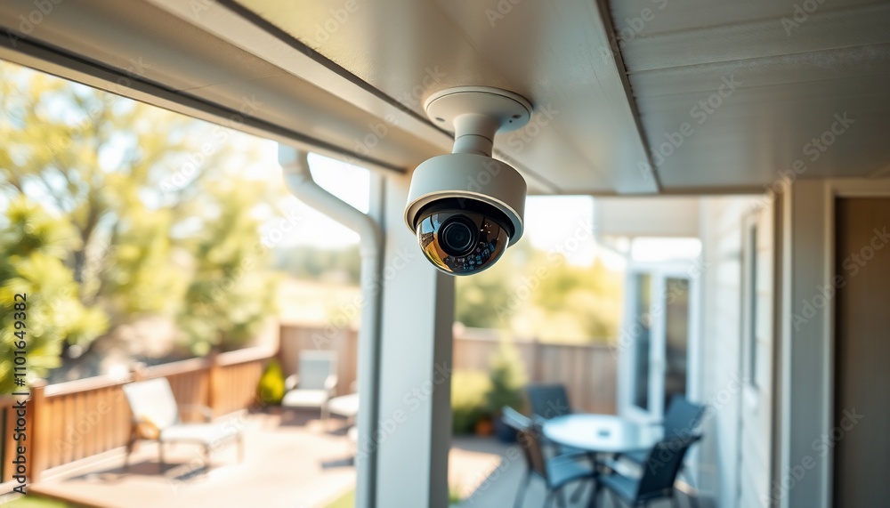 Home Security Camera Outdoors Backyard Surveillance Home Security Camera Outdoors Backyard Surveillance
