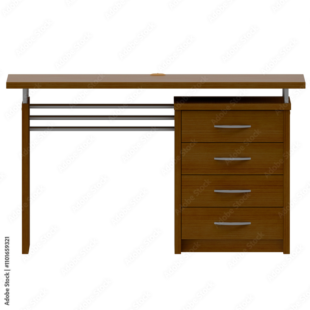 3d render office table with transparent background 3d render office table with transparent background