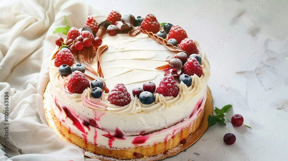 Photography of a close-up of a plate with a slice of birthday cake, adorned with sprinkles and a small birthday candle, set on a decorated table with other party treats for the birthday celebration Photography of a close-up of a plate with a slice of birthday cake, adorned with sprinkles and a small birthday candle, set on a decorated table with other party treats for the birthday celebration