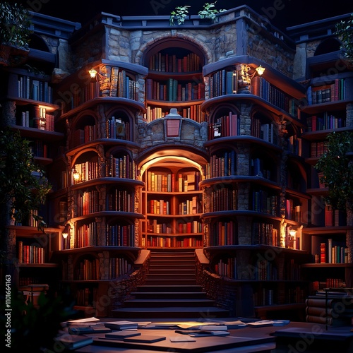 Wallpaper Mural Vintage-inspired banner with sepia-toned school supplies and classic books  Torontodigital.ca