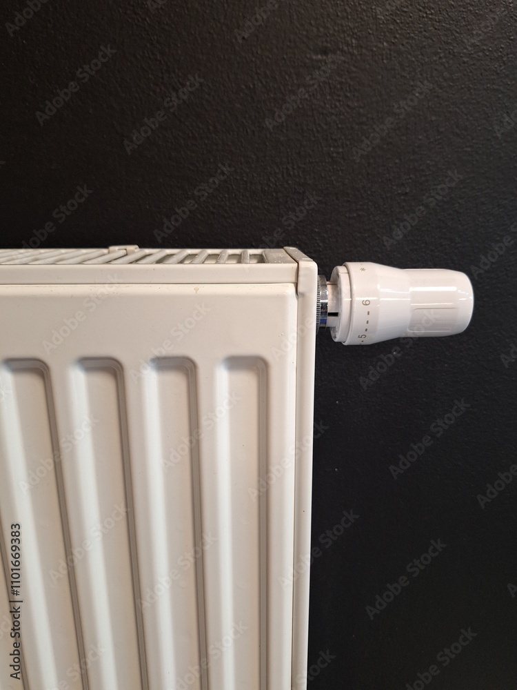The beginning of the heating season. Radiator The beginning of the heating season. Radiator