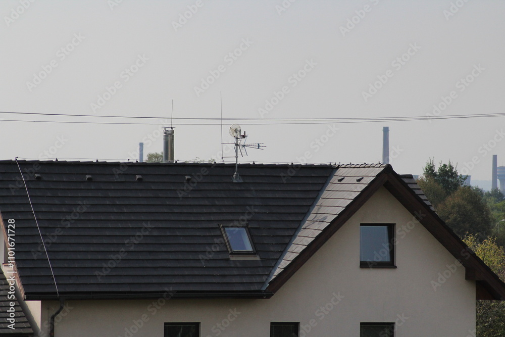Asphalt shingles textured abstract background, Black asphalt shingles roof background.
Asphalt shingles textured abstract background, Black asphalt shingles roof background.