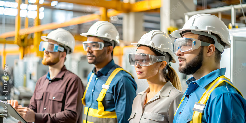 Workers Utilizing Augmented Reality Glasses in Innovative Manufacturing Environment Workers Utilizing Augmented Reality Glasses in Innovative Manufacturing Environment