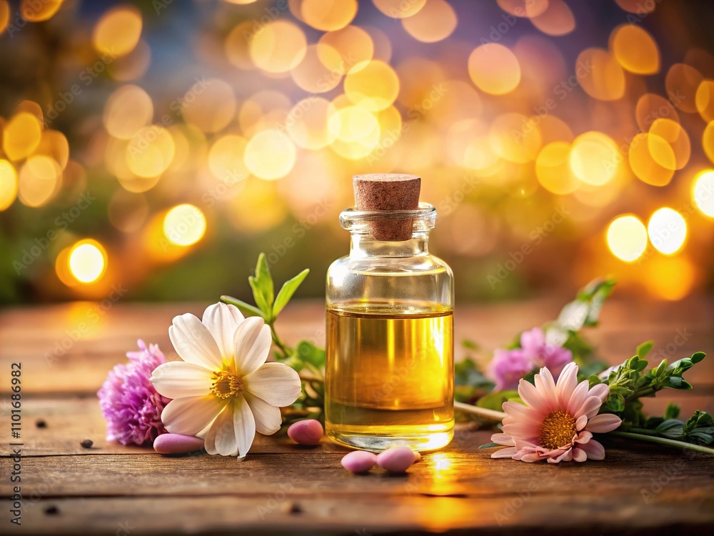 Laboratory-Made Essential Oils for Skincare & Aromatherapy - Bokeh Flowers Laboratory-Made Essential Oils for Skincare & Aromatherapy - Bokeh Flowers