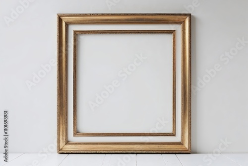 Vintage Paper Edges Framed on Bright White Background for Unique Displays