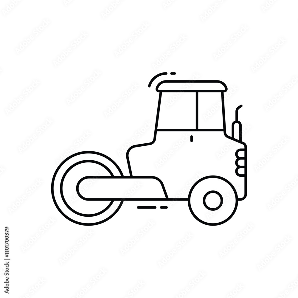 Roller vector icon