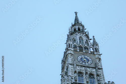 New Town Hall in Marienplatz, Munich, Germany photo