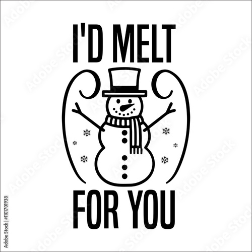 I'd melt for you SVG Design