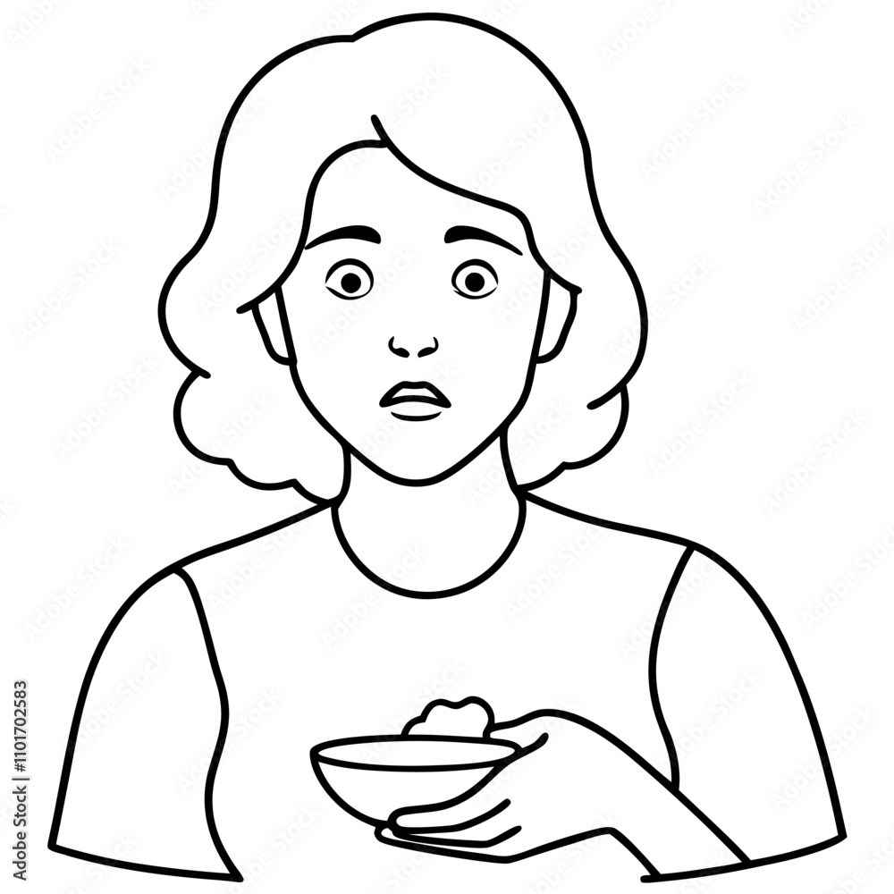 woman experiences lack of appetite woman experiences lack of appetite