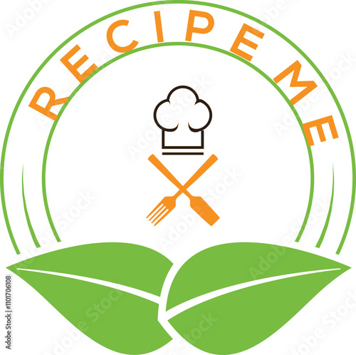 Recipeme me vectore logo design.