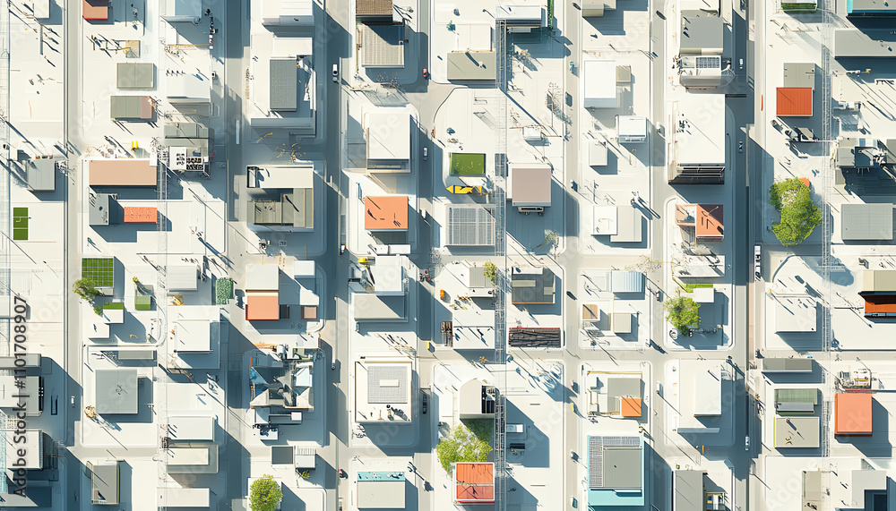 Fototapeta premium Urban energy storage solutions peak power innovations in modern architecture aerial view of cityscape sustainable concepts