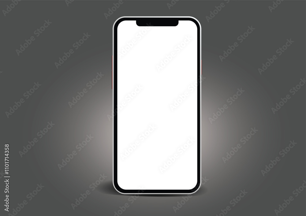 Smartphone. Mobile phone. Telephone. Realistic vector illustration. Smartphone. Mobile phone. Telephone. Realistic vector illustration.