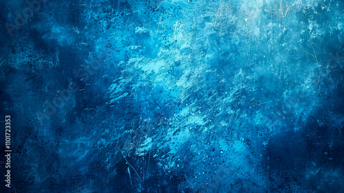 Abstract blue grunge background.