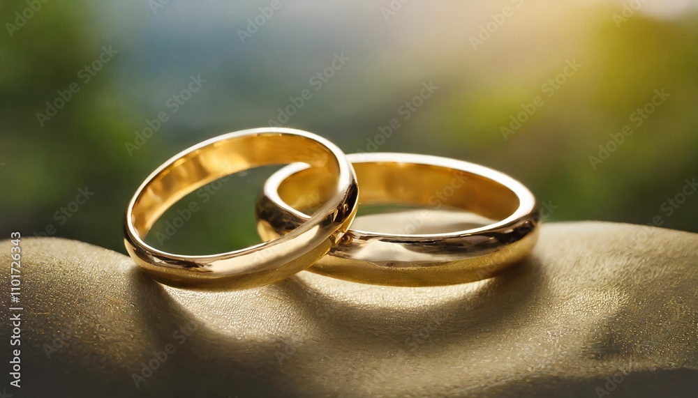 Elegant golden wedding rings beautifully cut out, symbolizing eternal love and commitment. Based on .jpg, this image captures timeless unity and devotion in its purest form. Elegant golden wedding rings beautifully cut out, symbolizing eternal love and commitment. Based on .jpg, this image captures timeless unity and devotion in its purest form.