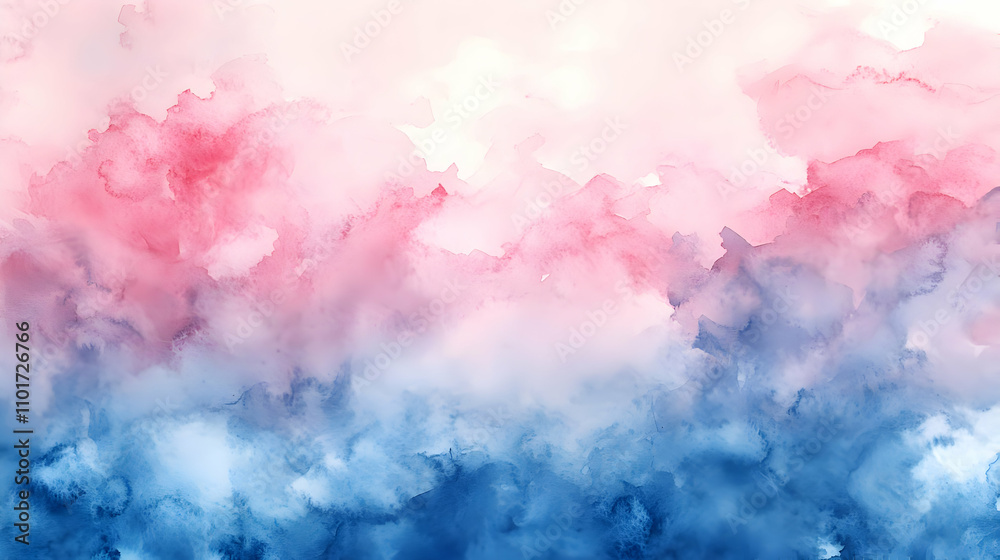 Fototapeta premium Abstract Watercolor Background Soft Colors for Inspiration and Epiphany Concept
