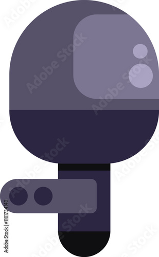 Professional condenser microphone for recording podcasts or music