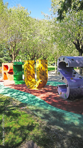 Parque Sant Jordi de Reus, Tarragona, Catalunya, España