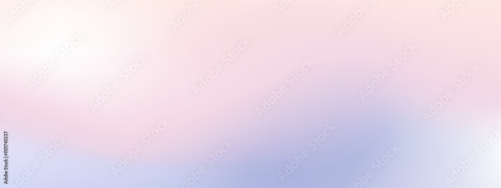 Soft pastel winter gradient vector illustration texture