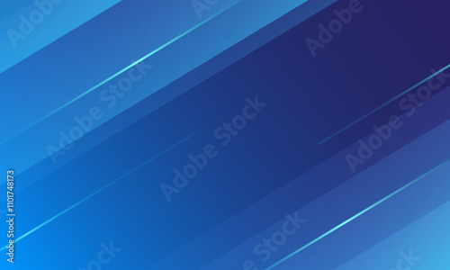 Blue abstract background with lines. Eps10 vector