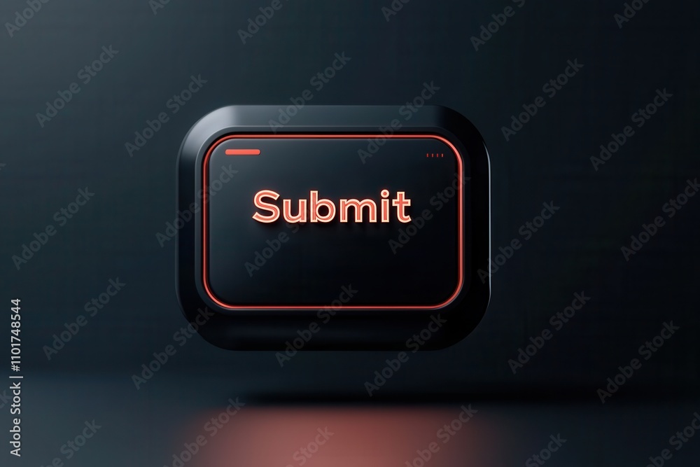 Register and submission concept. 3D button with Register and submission concept. 3D button with