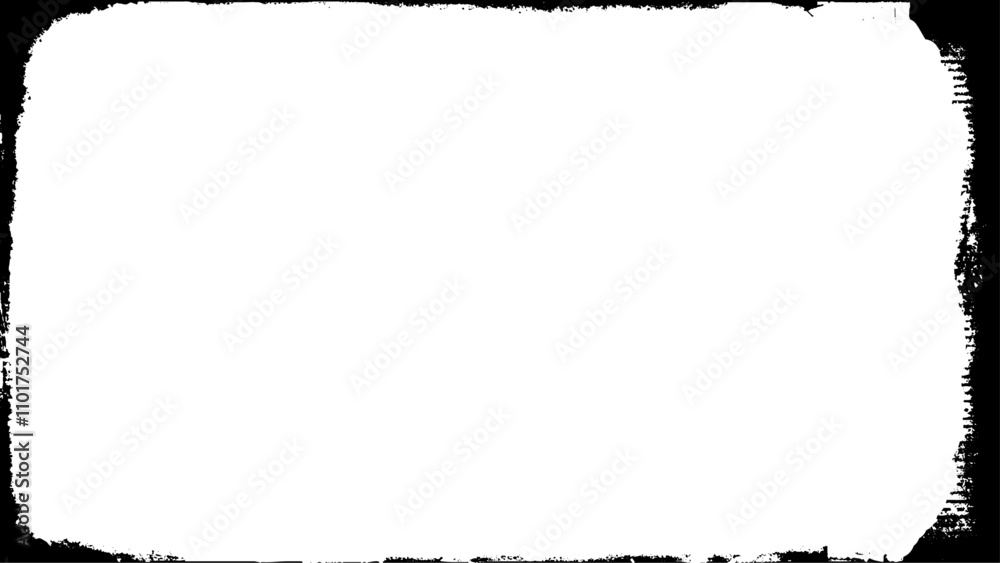 Grunge frame border texture on isolate background vector. Different paint textures, urban background grunge, dust, distressed grain. Grunge frame border texture on isolate background vector. Different paint textures, urban background grunge, dust, distressed grain.