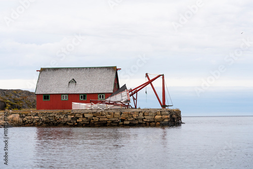Obraz na płótnie Assaqutaq, abandoned village in Western Greenland w salonie