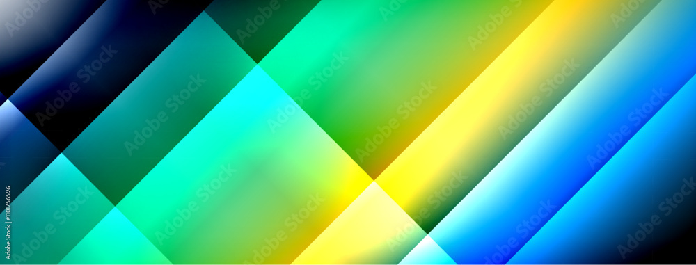 Dynamic shadow lines with gradient colors geometric background Dynamic shadow lines with gradient colors geometric background