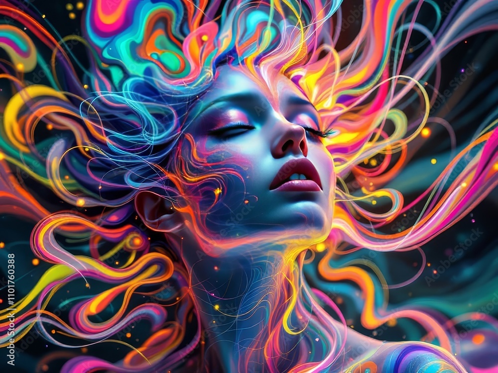 Abstract art utilizes color, shape, and line to evoke emotion and ideas. Abstract art utilizes color, shape, and line to evoke emotion and ideas.