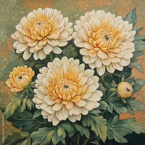 chrysanthemum flowers photo