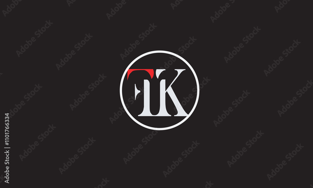 FK, KF, F, K Abstract Letters Logo Monogram FK, KF, F, K Abstract Letters Logo Monogram