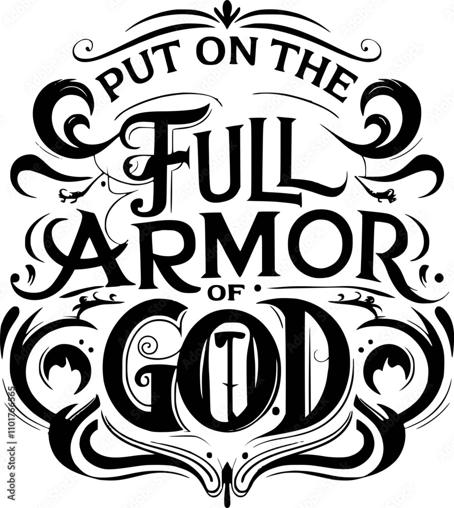 Obraz premium Full Armor of God, Ephesians 6:11