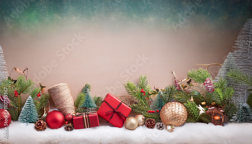 Free vector realistic vertical wallpaper for christmas season celebration photo