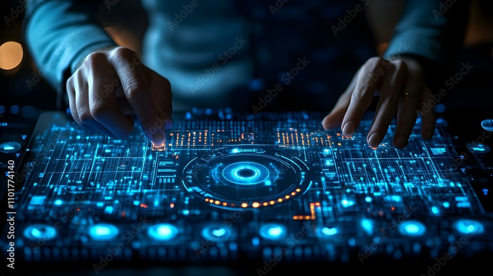Business Executive Utilizing AI Strategic Planning Tools in Office for Data-Driven Decision Making Business Executive Utilizing AI Strategic Planning Tools in Office for Data-Driven Decision Making
