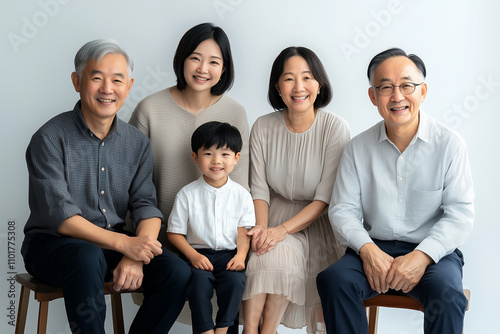 asian family