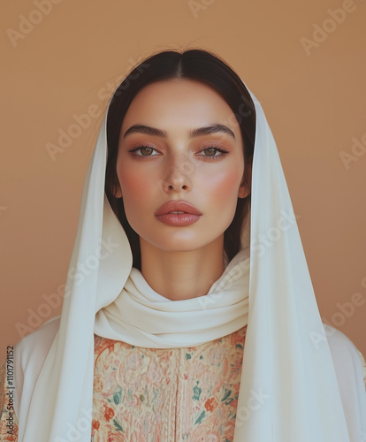 Arabic female portrait photo