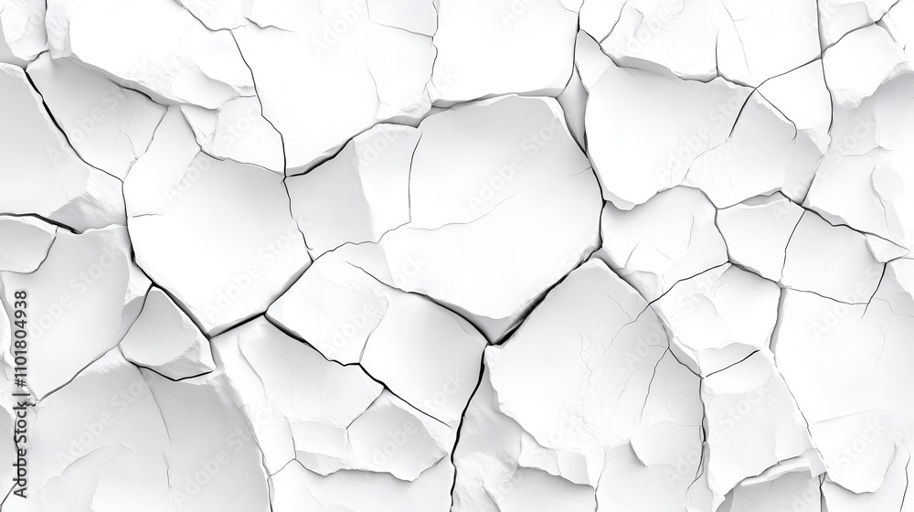 White cracked wall texture, high resolution, white background White cracked wall texture, high resolution, white background