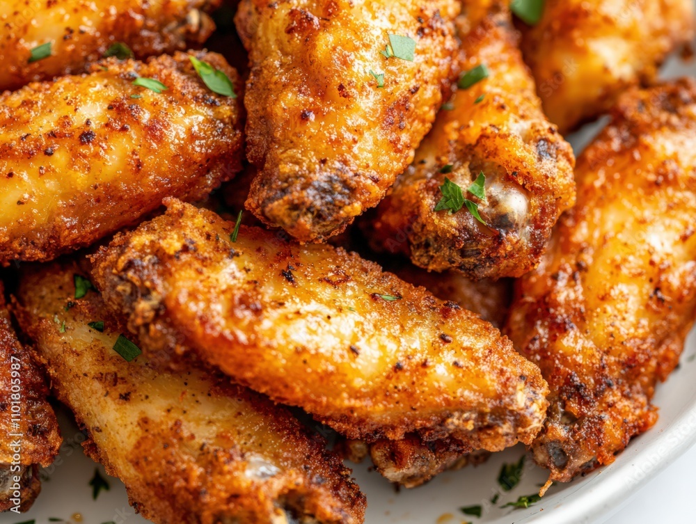Breaded Chicken Wing. Delicious Fried Chicken Wings for Snack or Dinner Breaded Chicken Wing. Delicious Fried Chicken Wings for Snack or Dinner