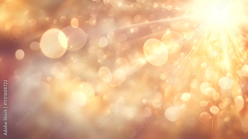 A soft, glowing background with light bokeh effects, creating a warm, dreamy atmosphere. A soft, glowing background with light bokeh effects, creating a warm, dreamy atmosphere.