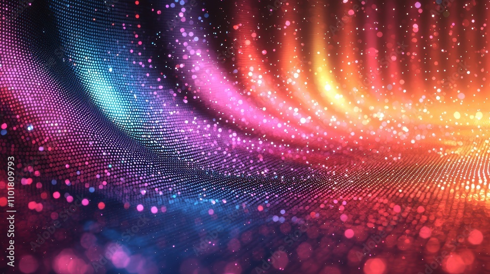 A vibrant, abstract representation of flowing colors and lights, creating a dynamic and visually captivating scene. A vibrant, abstract representation of flowing colors and lights, creating a dynamic and visually captivating scene.