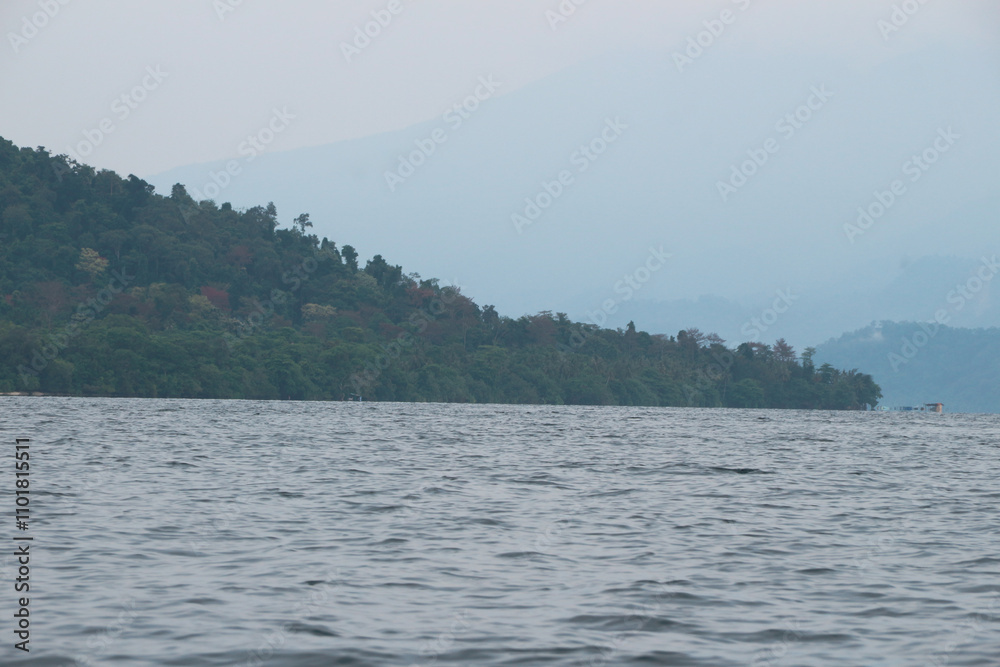 beautiful view of the tropical beach of Pahawang Island, Lampung. Landscape in the highland natural park. Panoramic view by the sea. beautiful view of the tropical beach of Pahawang Island, Lampung. Landscape in the highland natural park. Panoramic view by the sea.