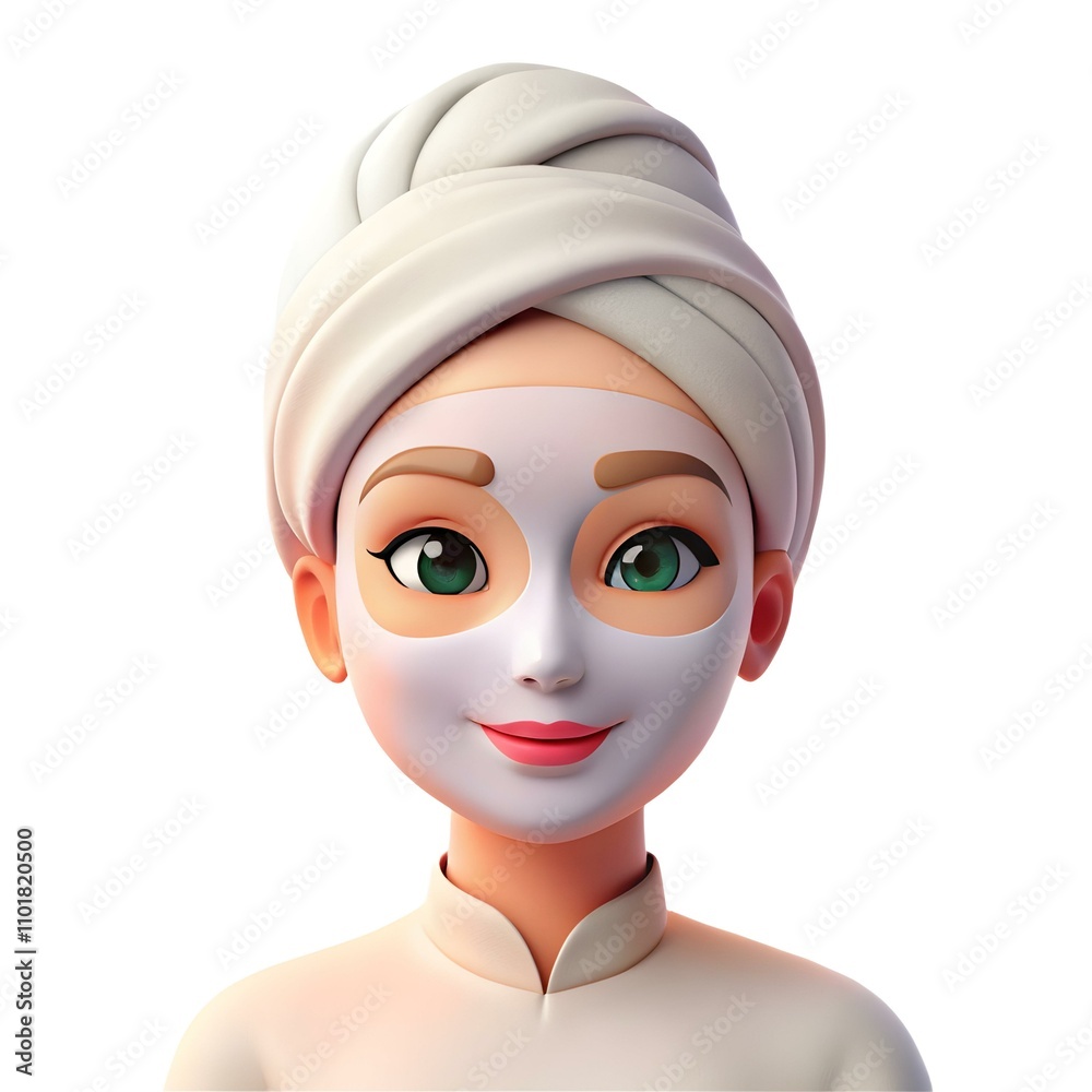 Close Up Portrait Woman Face Mask Soft Focus Beauty Self Care Spa Wellness Retreats Stock Photo Close Up Portrait Woman Face Mask Soft Focus Beauty Self Care Spa Wellness Retreats Stock Photo
