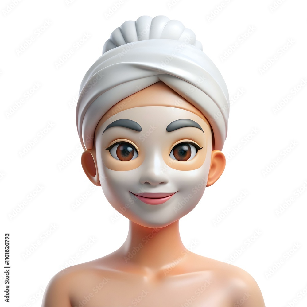 Close Up Portrait of Woman Applying Face Mask Soft Focus Background Spa Beauty Self Care Concept Close Up Portrait of Woman Applying Face Mask Soft Focus Background Spa Beauty Self Care Concept
