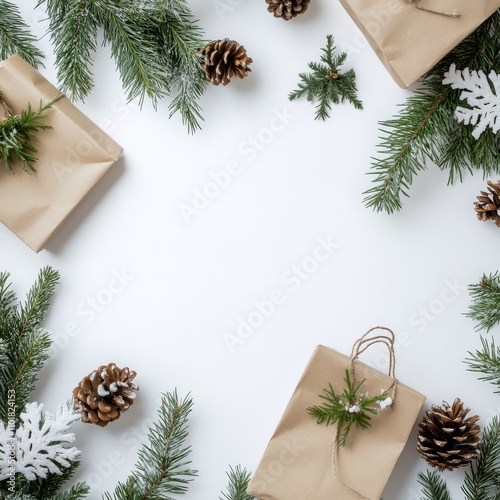 Crafting festive gifts with natural decorations for holiday joy and warmth