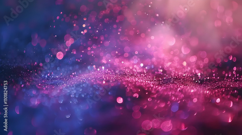 Abstract Purple Pink Glitter Background Image