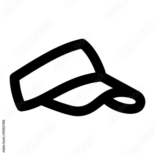Visor Hat Icon