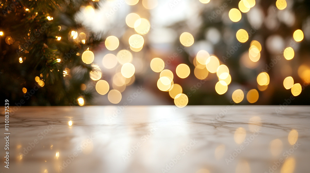 Warm holiday lights illuminating a festive atmosphere during the winter season Warm holiday lights illuminating a festive atmosphere during the winter season
