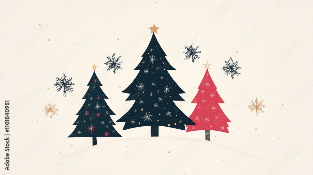 Minimalist Christmas card design with a joyful message, subtle holiday symbols, and neutral tones, offering a clean and modern festive greeting Minimalist Christmas card design with a joyful message, subtle holiday symbols, and neutral tones, offering a clean and modern festive greeting