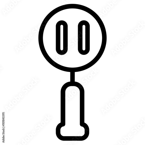 Skimmer Kitchen Cook Line Icon