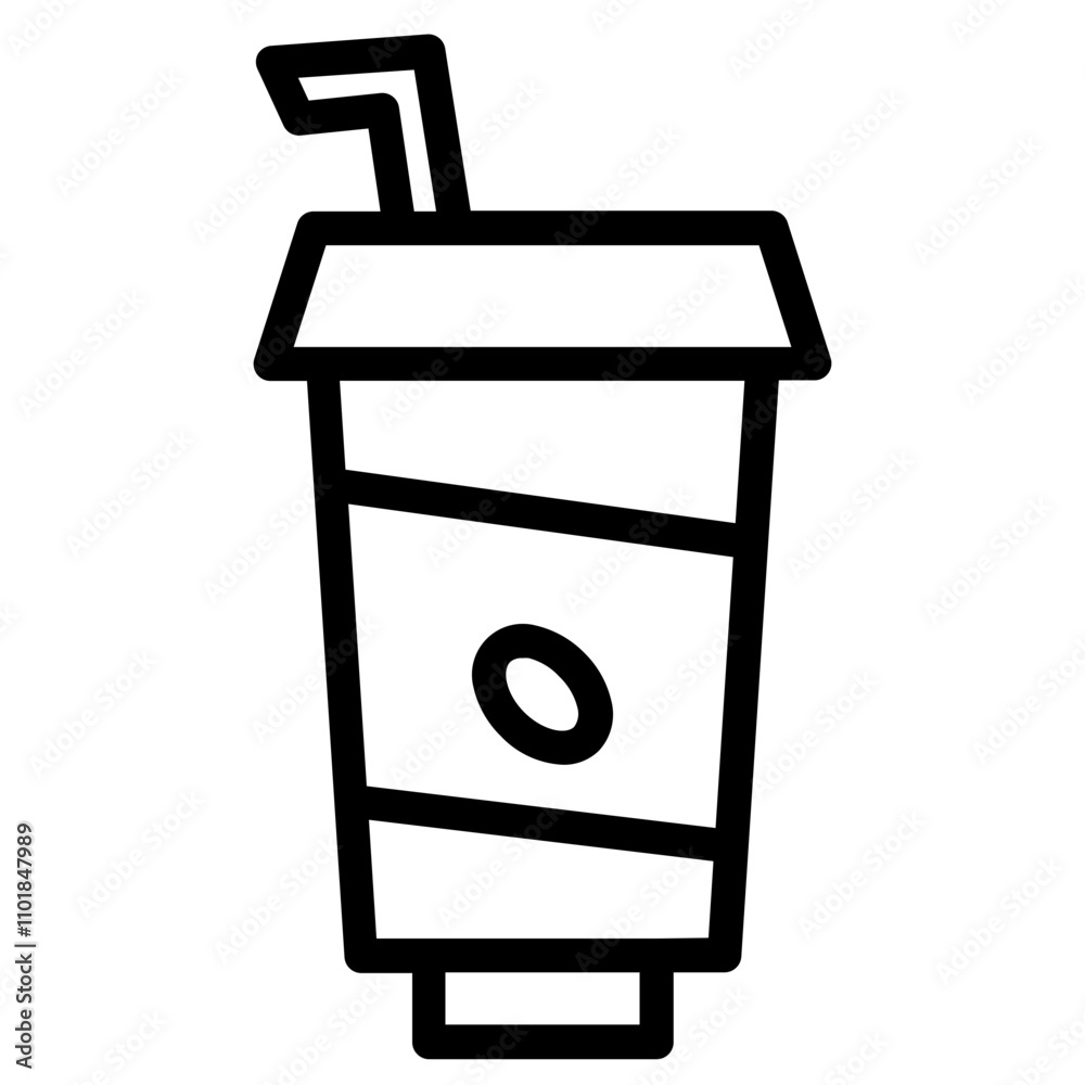 Culinary Food Juice Line Icon Culinary Food Juice Line Icon